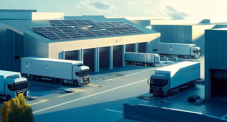 Energy under your roof: why warehouses benefit from their own solar generation